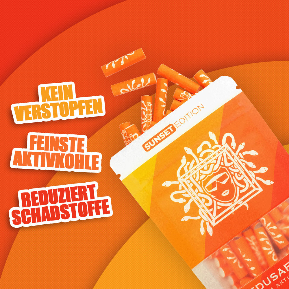 50er Packung SUNSET Edition - Medusafilters