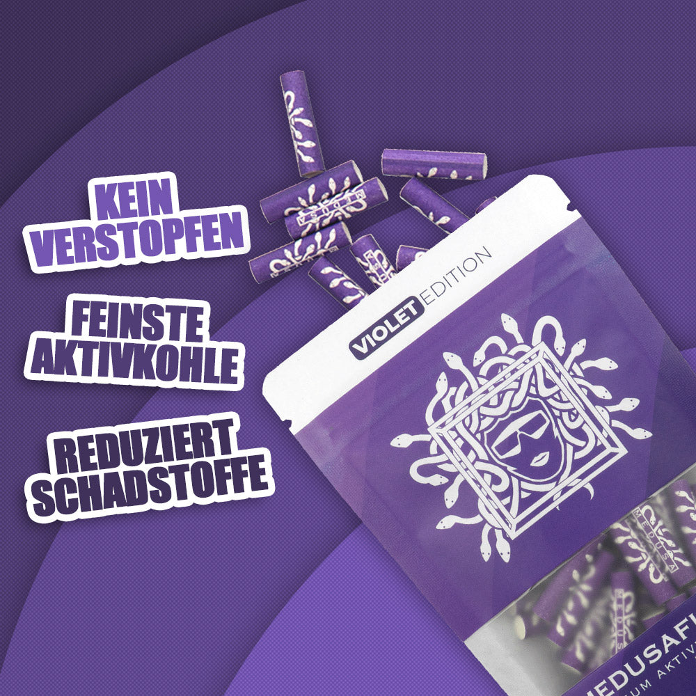 50er Packung VIOLET Edition - Medusafilters