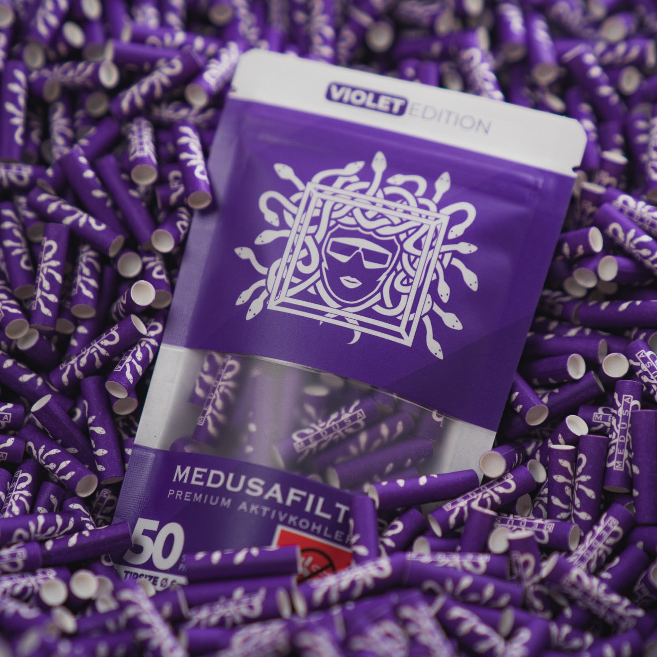 50er Packung VIOLET Edition - Medusafilters