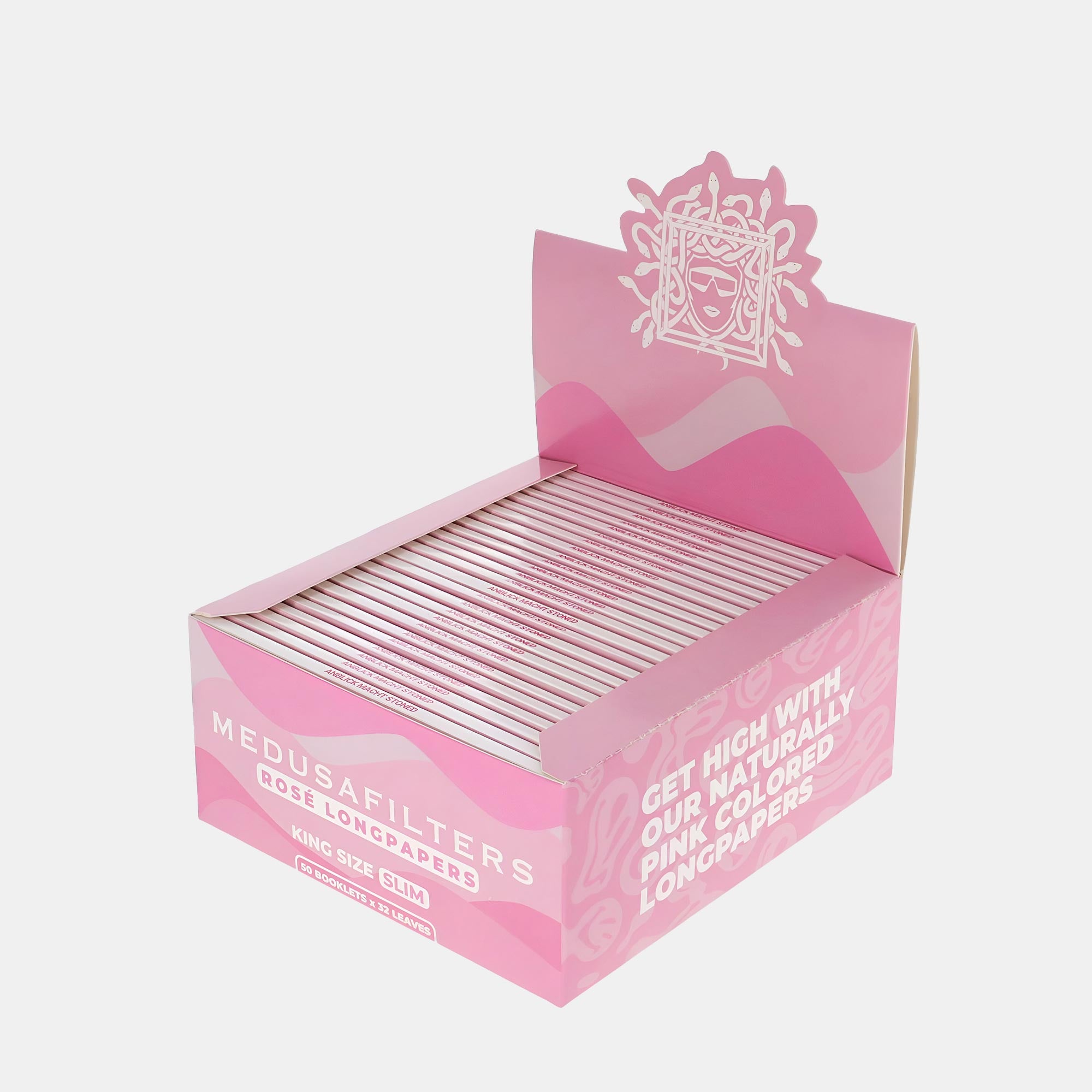 Longpapers King Size Slim ROSÉ - 50er Display