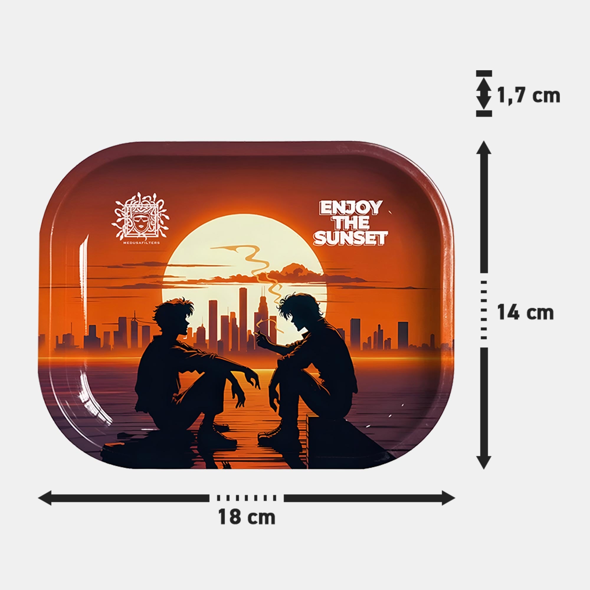 Rolling Tray - SUNSET