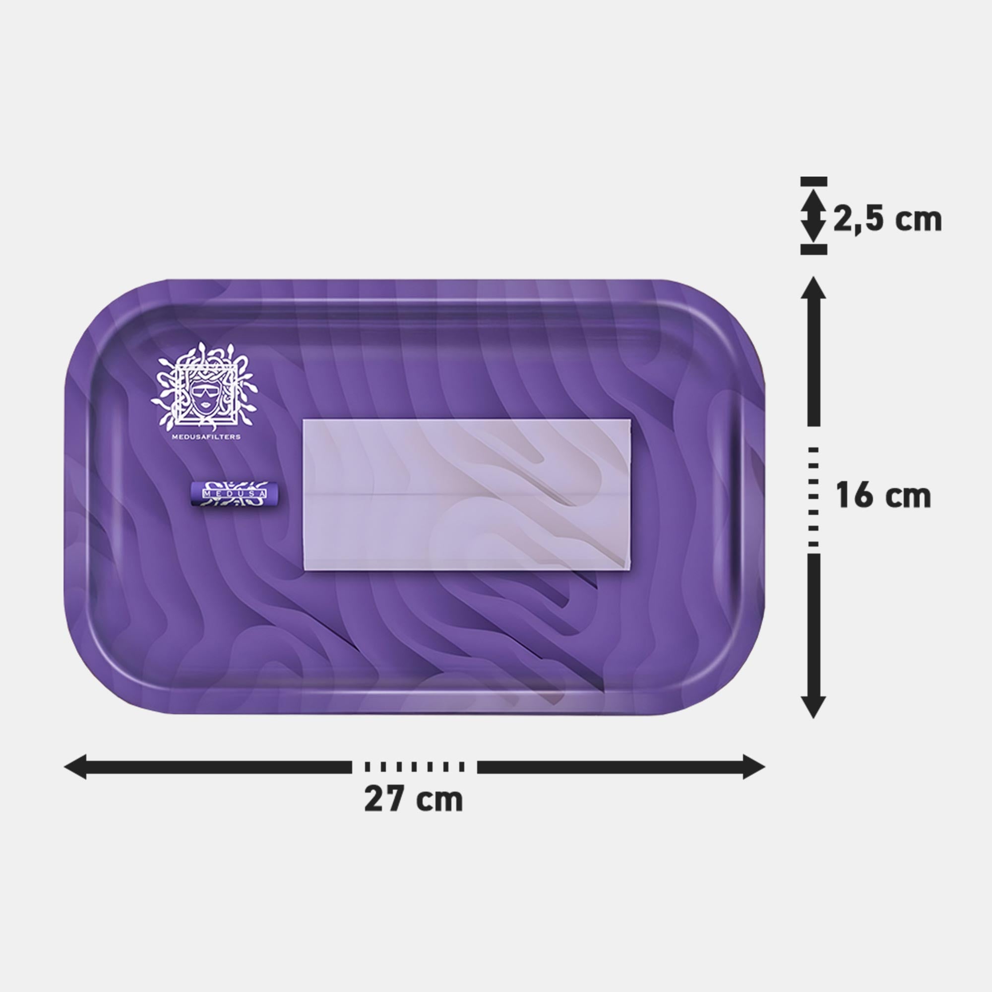 Rolling Tray - VIOLET XL